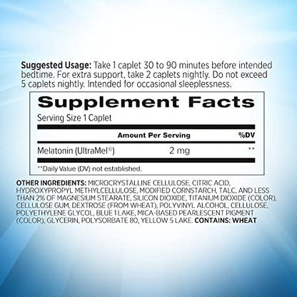 REMfresh 2mg Advanced Melatonin Sleep Aid Supplement (36 Caplets) REMfreshUS supplements