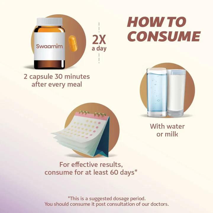 Swaarnim Joints Care - Enriched with Arjuna & Natural Herbs - Joint Health Supplement 100% Natural, No Added Chemicals - 120 Capsules SwaarnimAu supplements