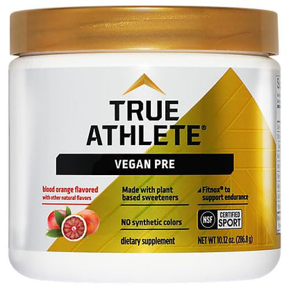 True Athlete Vegan Pre-Workout ? Blood Orange (10.12 oz./30 Servings) True AthleteUS supplements