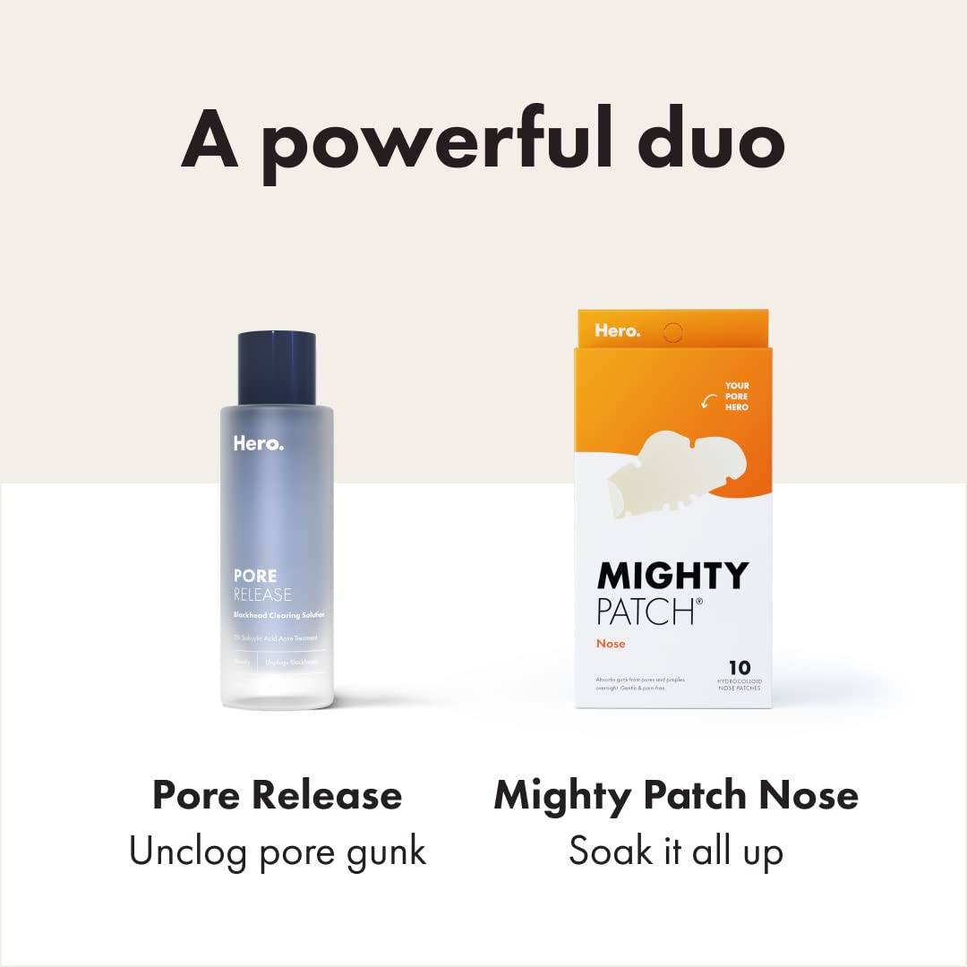 Hero Cosmetics Pore Release Blackhead Clearing Solution - Exfoliating Toner Featuring BHA HERO COSMETICSAu supplements