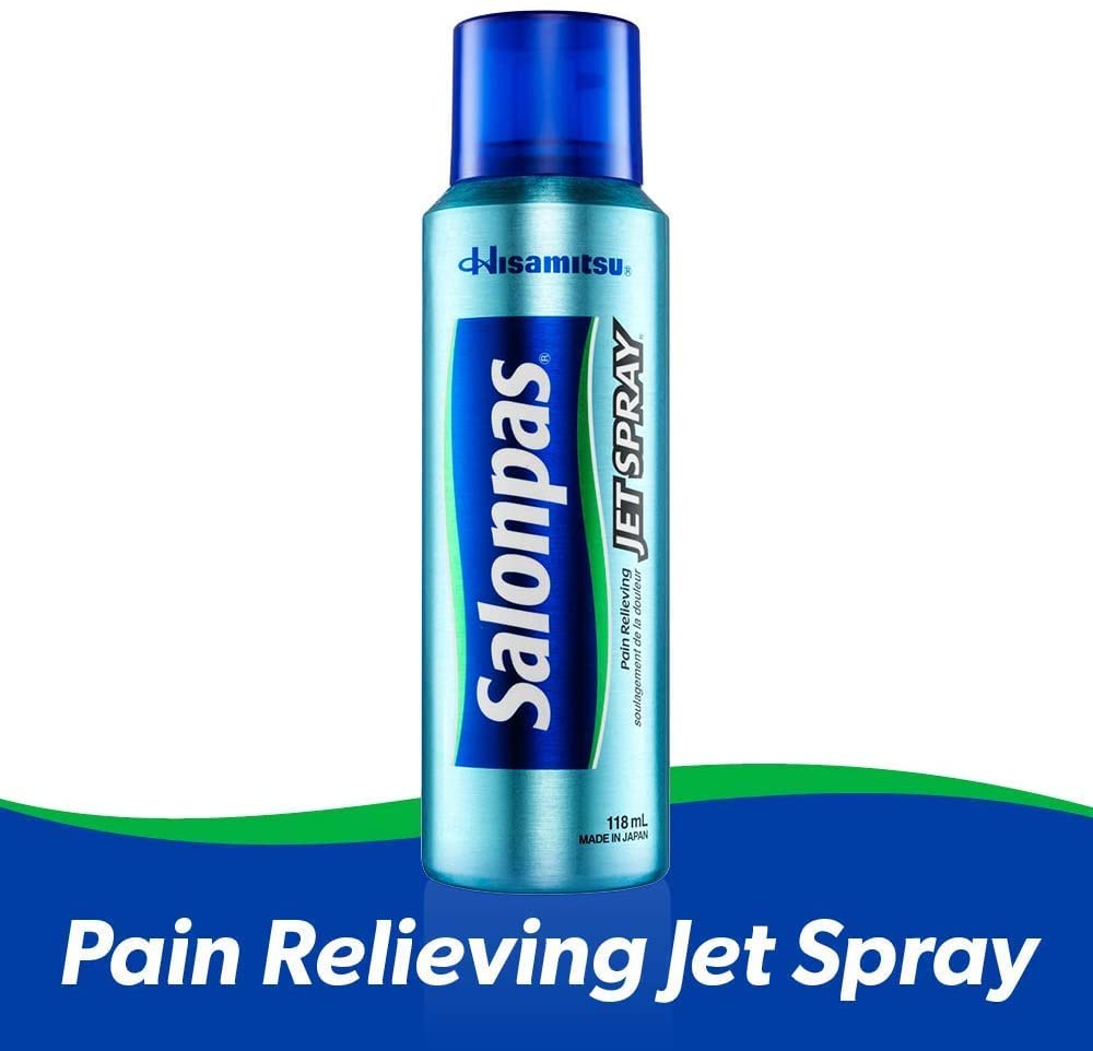 Salonpas Pain Relieving Jet Spray 4FL OZ 118ML SalonpasAu supplements