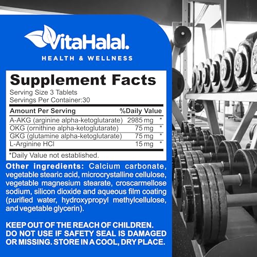 VitaHalal Nitric Oxide Supplement - Powerful Nitric Oxide Booster for Men to Support Blood VitaHalalAu supplements