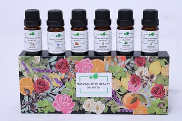 Essential Oils Set 100% Pure Natural DR.NITTA Top 6 Oils for Massage,Diffusers,Humidifier DR.NITTAAu supplements