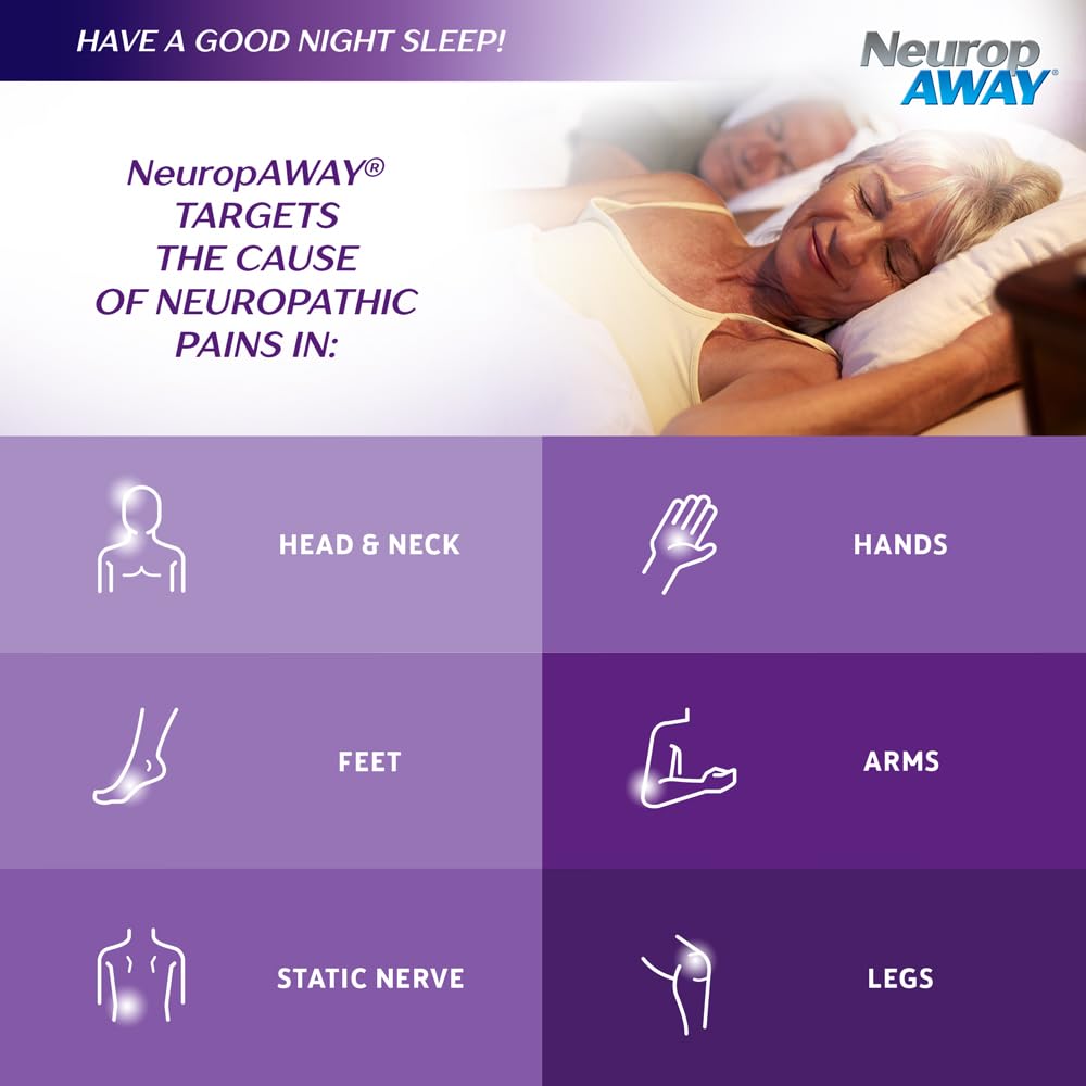 NeuropAWAY Nerve Support PM | 90 Capsules NeuropAWAYAu supplements