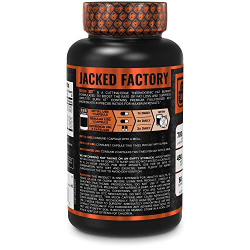 Jacked Factory Burn-XT for Men & Women - Improve Focus & Increase Energy - Premium Jacked FactoryUS supplements