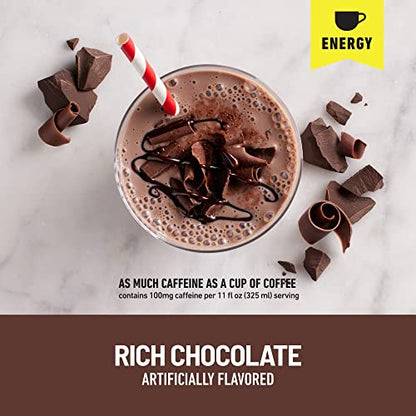 SlimFast Advanced Energy High Protein Meal Replacement Shake, Rich Chocolate, 20g SlimFastUS supplements