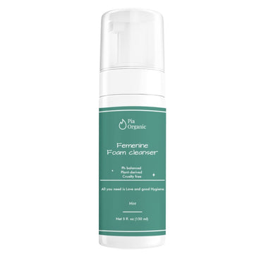 Pia Organic Mint Feminine Foam Cleanser Organic wormwood/olive leaf, Foaming PH Balance Feminine Wash Pia OrganicAu supplements