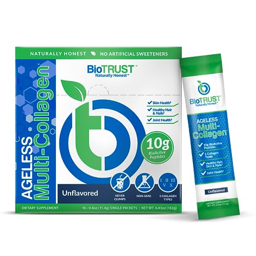 BioTrust Ageless Multi Collagen Protein Powder– 5 Collagen Types (I, II, III, V, X) BioTrustAu supplements