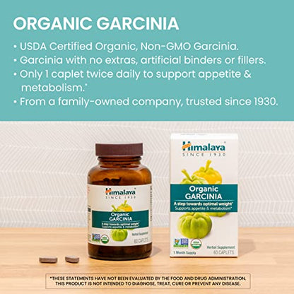 Himalaya Organic Garcinia Cambogia for Weight Loss, Promotes Healthy Body Weight HimalayaUS supplements