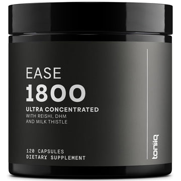 Toniiq Ease with DHM - Full Liver Support for a Night Out - 120 Capsules - 50x Super Concentrated Extract ToniiqAu supplements