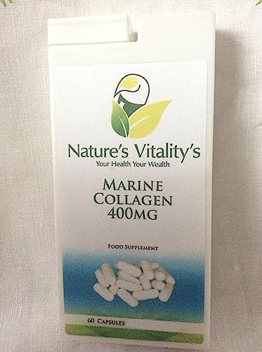 NATURE'S VITALITY'S Marine Collagen Capsules 400mg 60 Capsules 2 NATURE'S VITALITY'SUS supplements