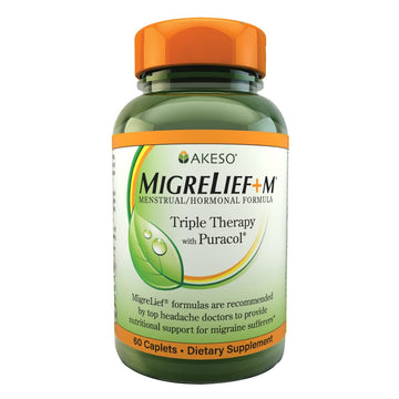 MigreLief+M – Advanced Nutritional Support Supplement for Women’s Neurological Health and Head Comfort – 60 Caplets (1-Month Supply) MigreLiefAu supplements