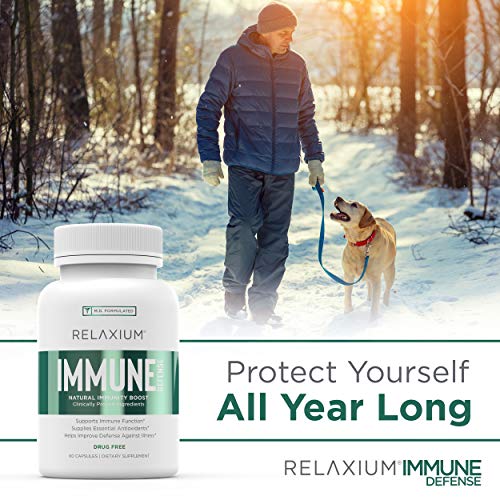 Relaxium Immune Defense, Powerful Immune Support Supplement, Immunity RelaxiumUS supplements