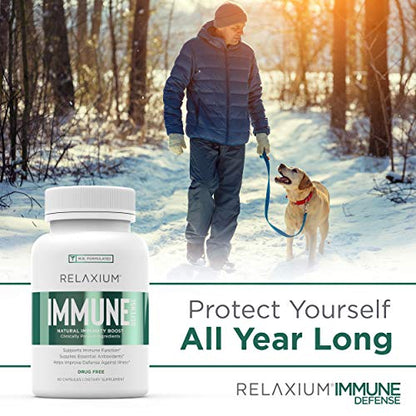 Relaxium Immune Defense, Powerful Immune Support Supplement, Immunity RelaxiumUS supplements