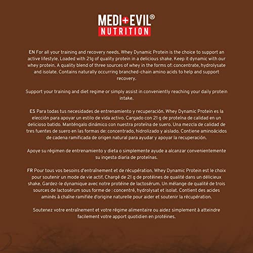 Medi-Evil Nutrition Whey Dynamic Protein, Cookies and Cream Flavour, 2kg, 66 Servings Medi-Evil NutritionAu supplements