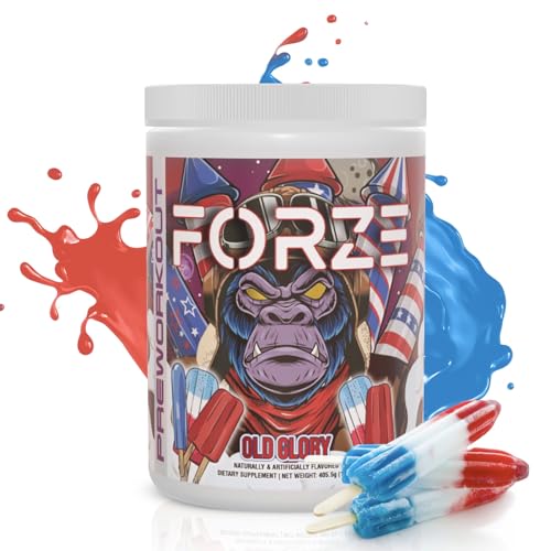 Forze Pre Workout Powder, Beta Alanine, L-Taurine & Dual-Source Caffeine for Sustained ForzeUS supplements