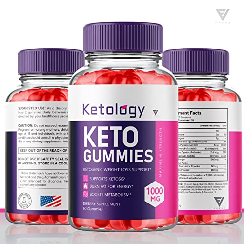 Ketology Keto ACV Gummies Advanced Weight Loss Ketosis Supplement, Ketology Keto FyvusUS supplements