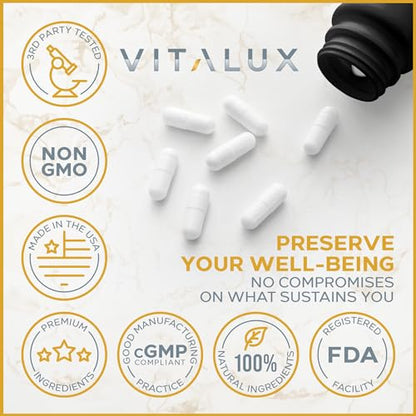 VITALUX || Premium Thermogenic Energy Burn || Metabolism Support, Boost Energy Levels EPN SupplementsUS supplements