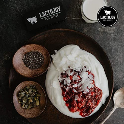 LactoJoy Lactase Pills I 240 Pieces Refill Package I Powerful Lactase Enzymes for Lactose LactoJoyUS supplements