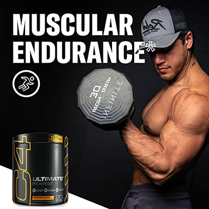 Cellucor C4 Ultimate Pre Workout Powder Orange Mango - Sugar Free Preworkout CellucorUS supplements