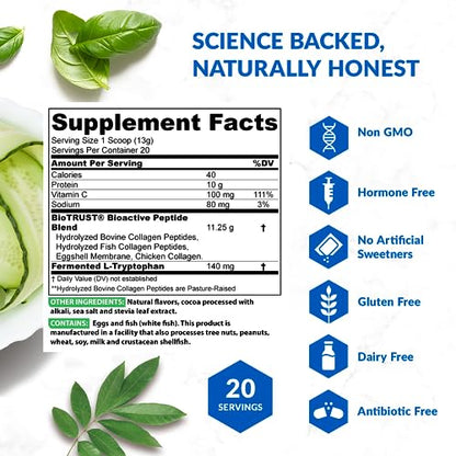BioTrust Ageless Multi Collagen Peptides Powder – 5 Types (I, II, III, V, X) – Hydrolyzed BioTrustUS supplements