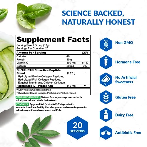 BioTrust Ageless Multi Collagen Peptides Powder – 5 Types (I, II, III, V, X) – Hydrolyzed BioTrustAu supplements