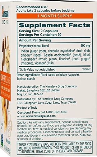 Himalaya ComfortCleanse for Detox and Gentle Colon Cleanse & Occasional Constipation HimalayaUS supplements