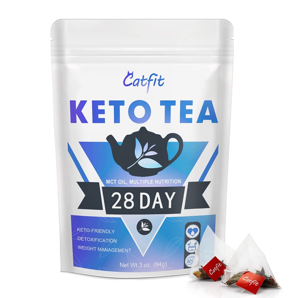 Catfit Keto Detox Tea for Belly Fat and Colon Cleanse - All Natural Detox and Cleanse CatfitAu supplements