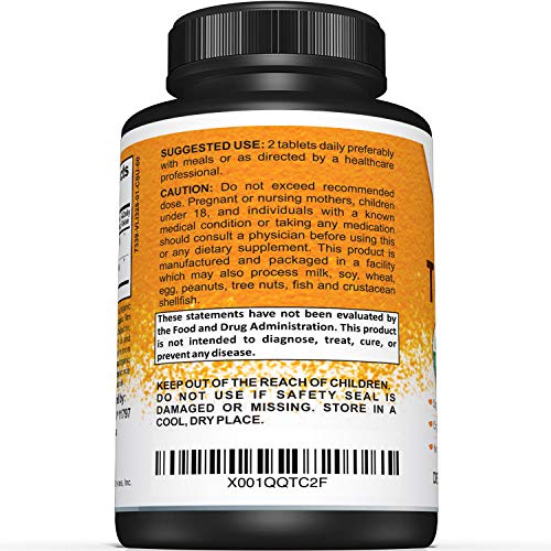USDA Certified Organic Turmeric Supplement – Includes Organic Turmeric & Organic Black SunergeticUS supplements