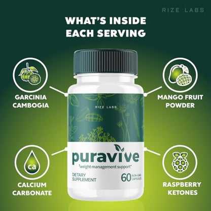 Puravive - Puravive Weight Loss Pills To Increase BAT And Energy Levels, Pura Vive Tropical Detox rize labsUS supplements