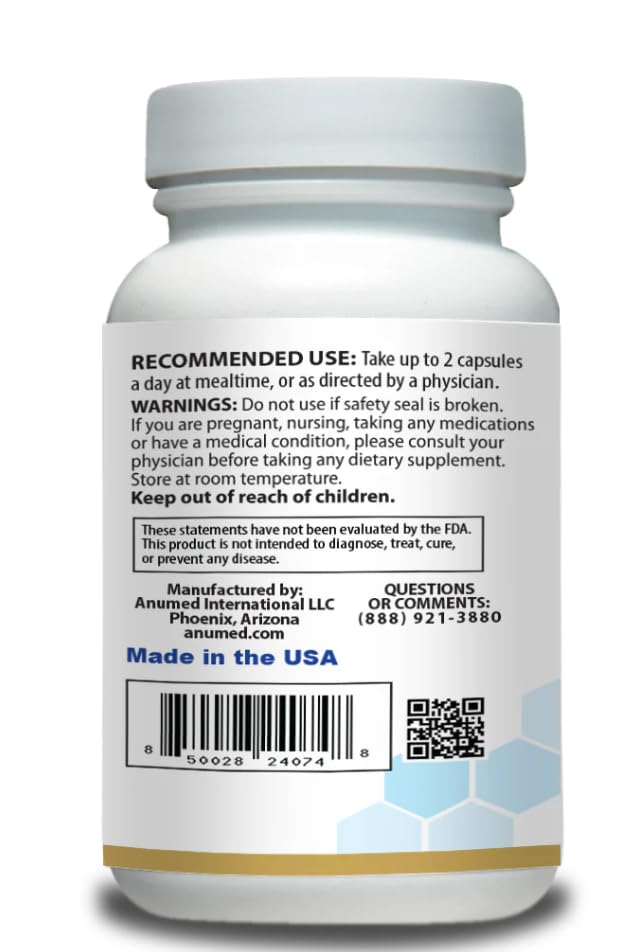 Men’s Multivitamin Supplement – Daily Energy, Immune & Heart Support – with Zinc, Magnesium, B12, CoQ10, Turmeric, Ginseng & More – 60 Vegetable Capsules – AnuMed AnuMed InternationalAu supplements