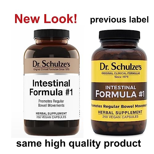 Dr. Schulze's Intestinal Formula #1 | All Natural Bowel Cleanse | Promotes Regular Dr. Schulze'sUS supplements