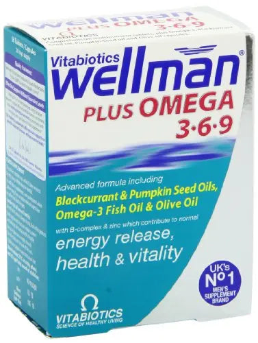 Vitabiotics Ltd Vitabiotics Wellman Plus, 56 Tablets/Capsules WellmanAu supplements