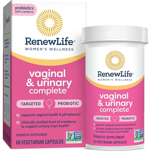 Renew Life Women's Wellness Vaginal and Urinary Probiotic and Cranberry Supplement Renew LifeUS supplements