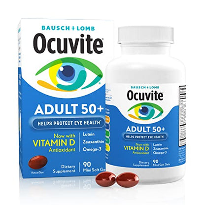 Ocuvite Eye Vitamin & Mineral Supplement, Contains Zinc, Vitamins C, E OcuviteUS supplements