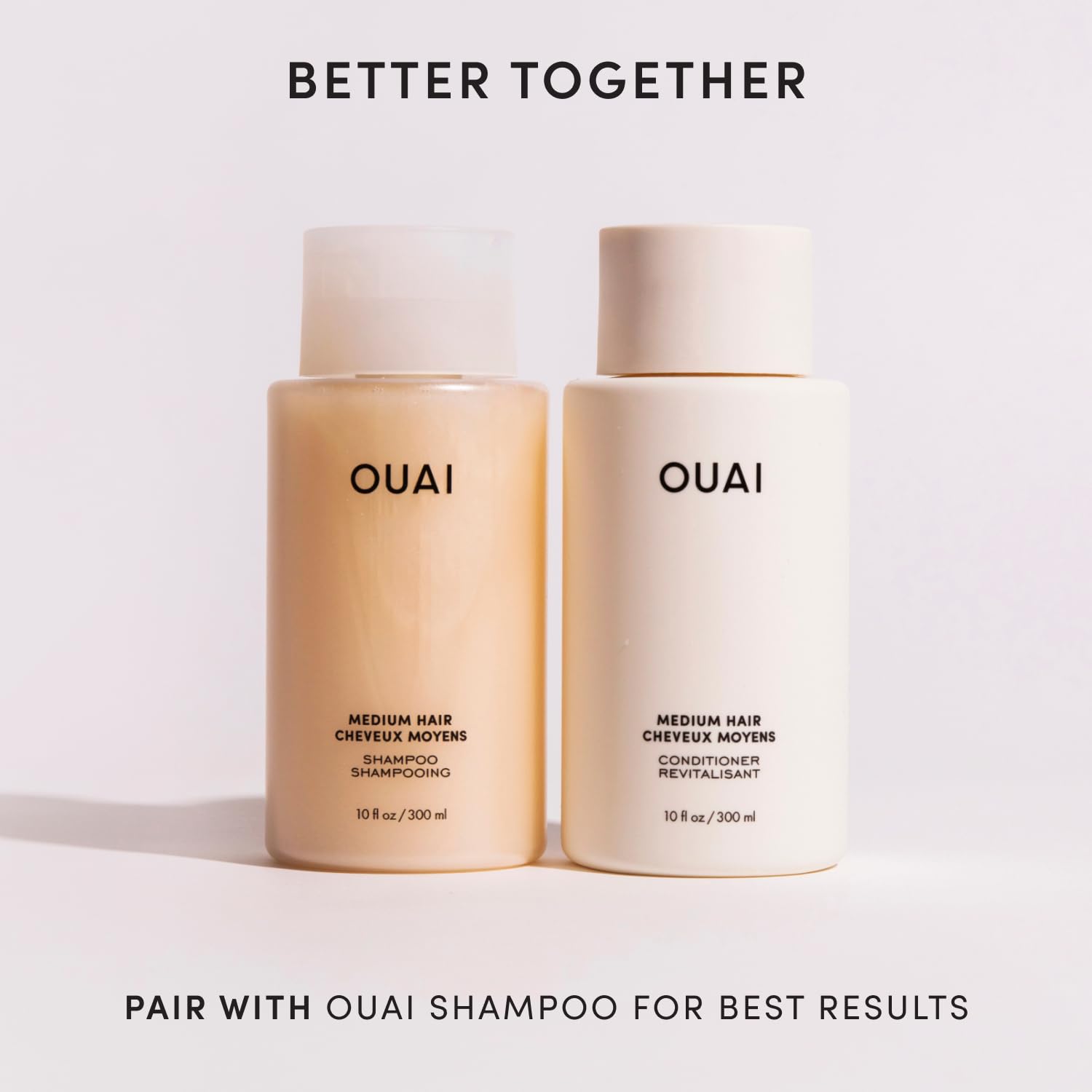 OUAI Medium Conditioner Refill - Hydrating Hair Conditioner with Coconut Oil, Babassu Oil, and Keratin - Strengthens, Repairs and Adds Shine - Paraben and Phthalate Free Hair Care Products (32 Oz) OUAIAu supplements