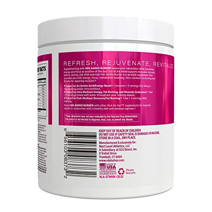 Her Thermogenic Amino Women's Pre Post & Intra Workout Booster (Strawberry Kiwi,30 Servings) NLA for HerUS supplements