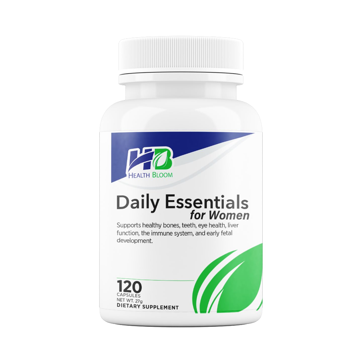 Daily Essentials for Women| 120 Capsules | Health Bloom | Vitamins and Minerals Capsules | Health Bloom Inc.Au supplements