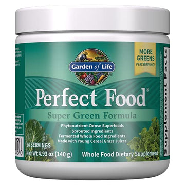Garden of Life Perfect Food Super Green Formula - 14 Servings | 45 Superfoods, Greens Garden of LifeUS supplements