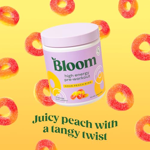 Bloom Nutrition High Energy Pre Workout Powder, Amino Energy with Beta Alanine Bloom NutritionUS supplements