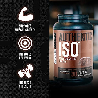 Jacked Factory Authentic ISO Grass Fed Whey Protein Isolate Powder - Low Carb Jacked FactoryUS supplements