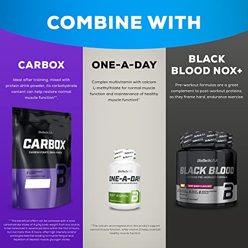 BioTechUSA 100% Pure Whey | Protein Powder with BCAA and Glutamine | Gluten-Free, Palm Oil Free BioTechUSAAu supplements