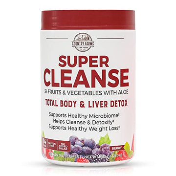 COUNTRY FARMS Super Cleanse, Super Juice Cleanse, Supports Healthy COUNTRY FARMSAu supplements
