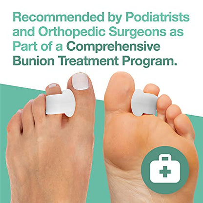 ZenToes Gel Toe Separators for Overlapping Toes, Bunions, Big Toe Alignm ZenToesUS supplements