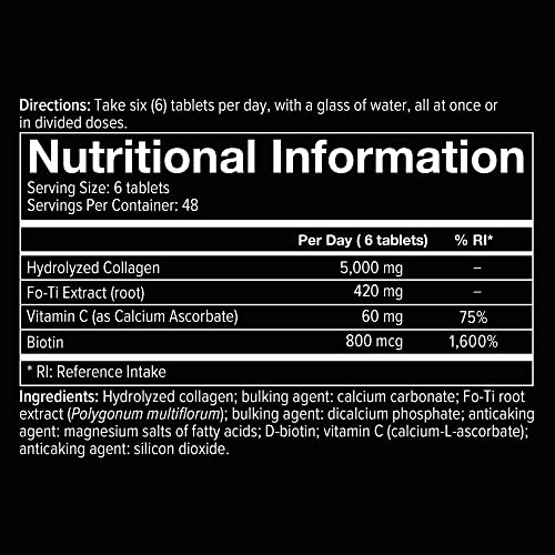 Youtheory Collagen Advanced 1, 2 and 3 Mineral Supplements for Men-290 Tablets YouTheoryAu supplements