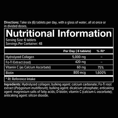Youtheory Collagen Advanced 1, 2 and 3 Mineral Supplements for Men-290 Tablets YouTheoryUS supplements
