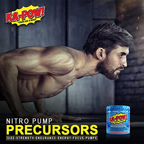 PREWORKOUT TESTOSTERONE BOOSTER - KA-POW! The Fastest Hitting ANABOLIC PRE HERO SUPPLEMENTSAu supplements