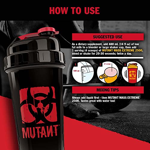 Mutant Mass Extreme Gainer Whey Protein Powder, Build Muscle Size & Strength with High MutantAu supplements