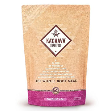 Ka’Chava All-In-One Nutrition Shake Blend, Coconut Acai, 85+ Superfoods, Nutrients Ka'ChavaUS supplements