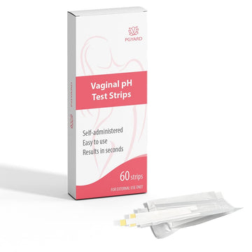 [60 Pack] PGYARD Vaginal Health pH Test Strips, Feminine pH Test, Value Pack PGYARDAu supplements